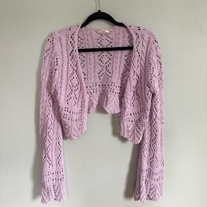 Francesscas Crochet Cardigan